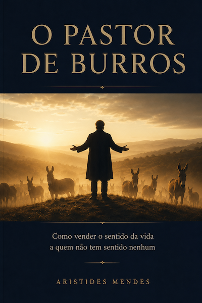 Capa de O Pastor de Burros